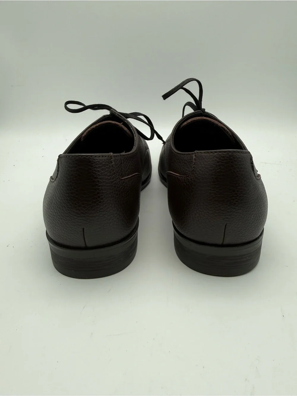BRAND NEW Calvin Klein Men's Ripley Tumbled Leather Dark Brown Men’s Size 10.5
